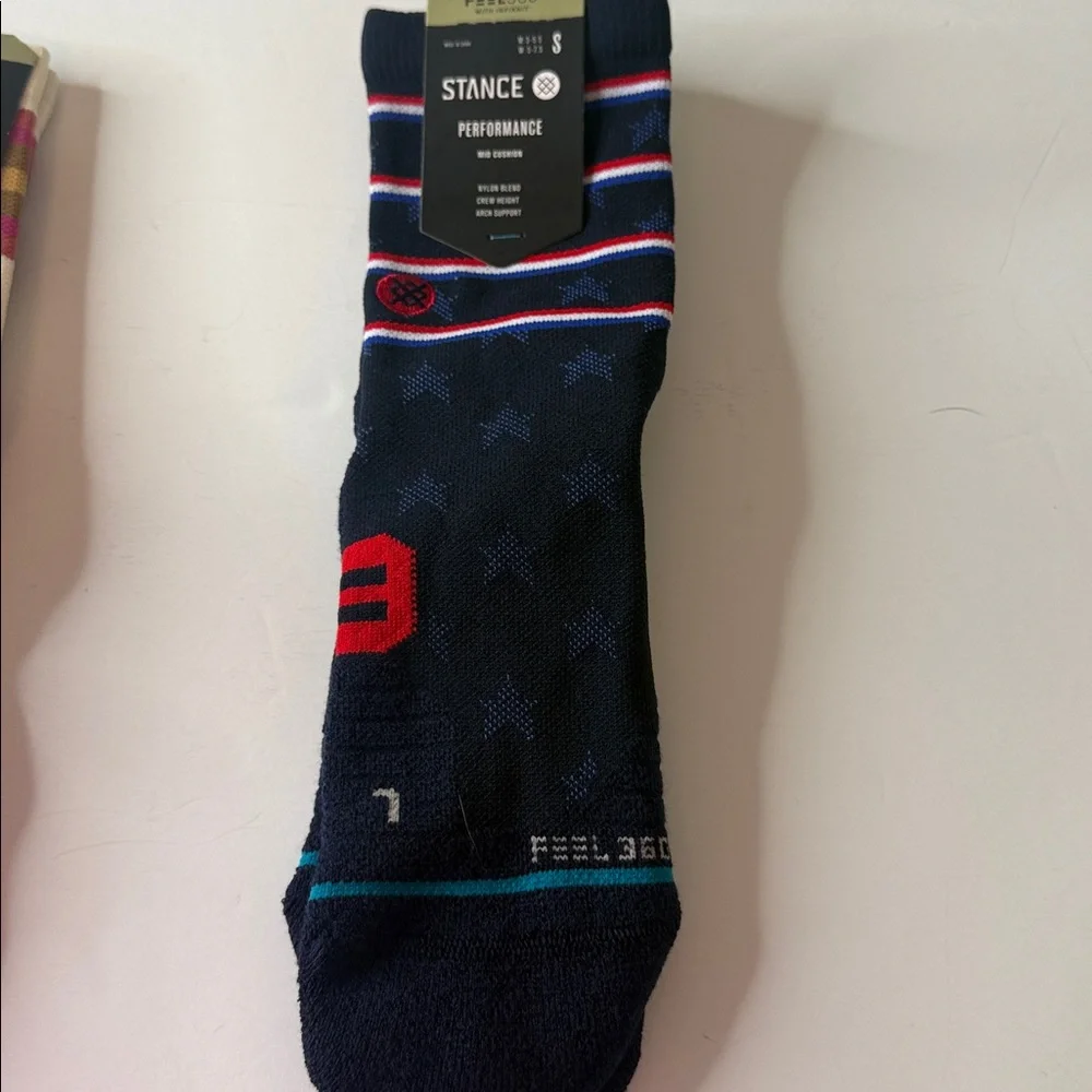 Stance Assortment of Socks. 3 Pairs. Small